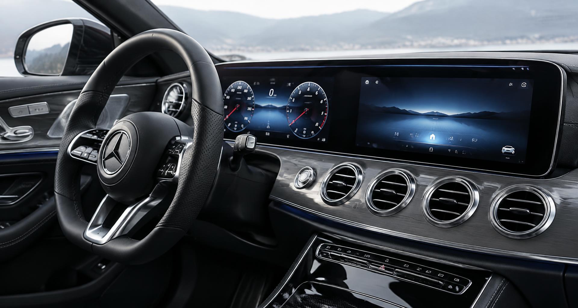 Mercedes-Benz digital instrument cluster